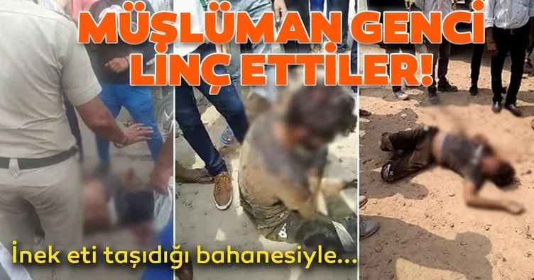 Hindistan'da Müslüman genç, inek eti taşıdığı iddiasıyla linç edildi