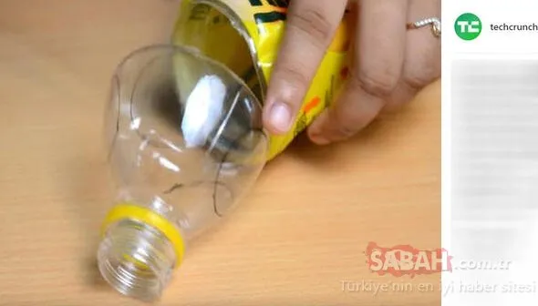 Rus öğrenci son teknolojiye uydu! Pet şişeden yaptığıyla şaşkına çevirdi