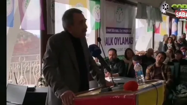 DEM Partili Belediye Başkanı Cevdet Konak'tan skandal sözler: 