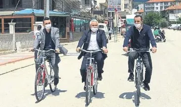 Protokolden bisiklet turu