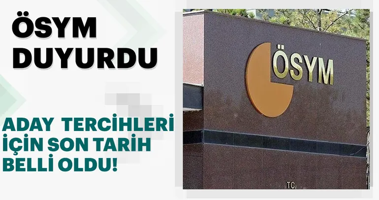 ÖSYM’den KPSS tercih duyurusu!