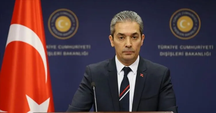 Dışişleri Bakanlığı Sözcüsü Hami Aksoy’dan ’Doğu Akdeniz’ açıklaması