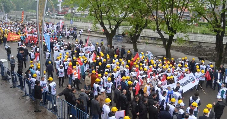 1 Mayıs Zonguldak’ta coşkuyla kutlandı