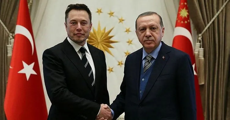 Son dakika: Başkan Erdoğan Elon Musk ile görüştü
