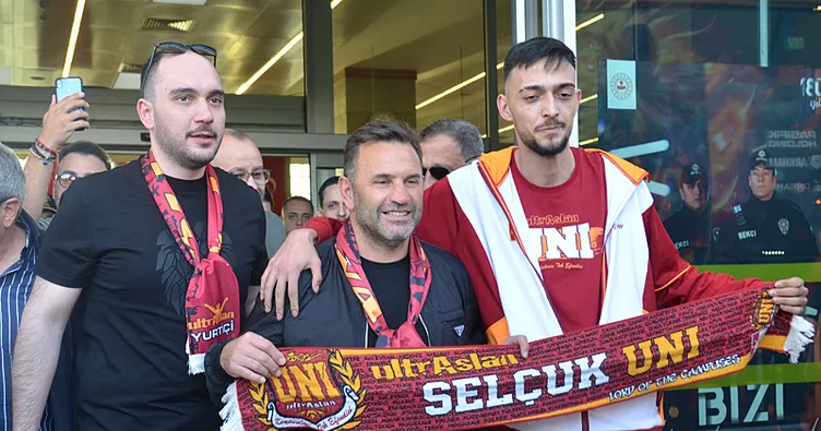 Galatasaray kafilesi Konya’ya geldi