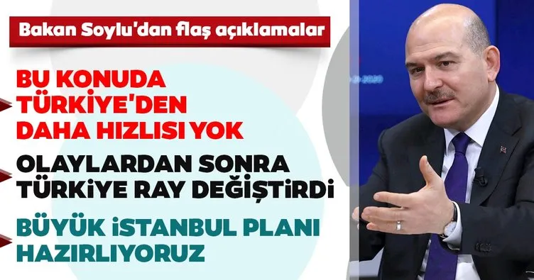 İçişleri Bakanı Soylu'dan flaş açıklama: Bu kadar hızlı hasar tespitinin yapıldığı başka bir ülke olmamıştır