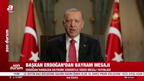 Başkan Erdoğan'dan Ramazan Bayramı mesajı | Video