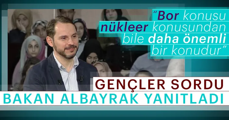 Gençler sordu, Bakan Albayrak yanıtladı