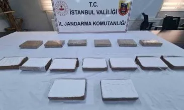 Jandarma’dan uyuşturucu operasyonu! 125 milyon liralık kokain ele geçirildi #istanbul