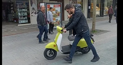 Caddede artık motosiklet yasak