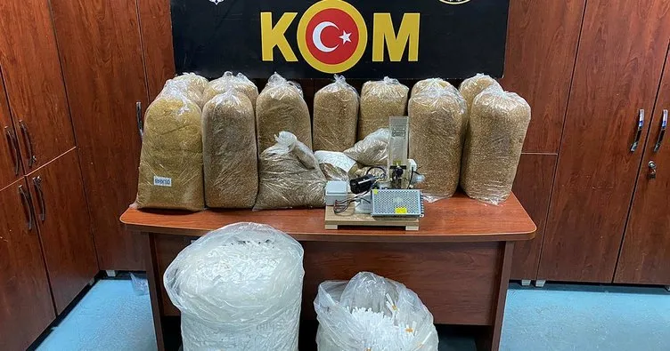 Adana’da kaçak tütün operasyonu! 3 gözaltı
