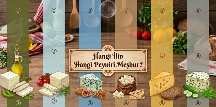 Türkiye’nin peynir atlası! Hangi il hangi peyniriyle ünlü? İşte kahvaltılarınızı şenlendirecek liste...