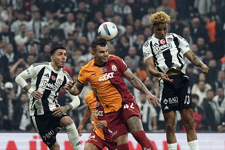 Son dakika: Beşiktaş - Galatasaray maçında tartışılan pozisyon! VAR devreye girdi ve Yasin Kol...