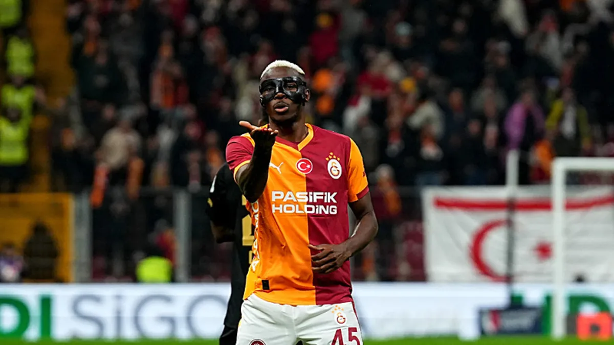 Galatasaray'da Victor Osimhen'den 14. gol!