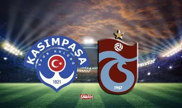 Kasımpaşa Trabzonspor maçı hangi kanalda? Süper Lig Kasımpaşa Trabzonspor maçı ne zaman, saat kaçta?