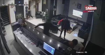 Oteldeki silahlı kavgada çift tabancayı art arda ateşledi: 4 yaralı | Video