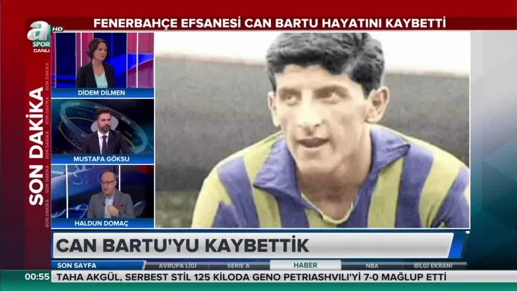 Can Bartu hayatını kaybetti