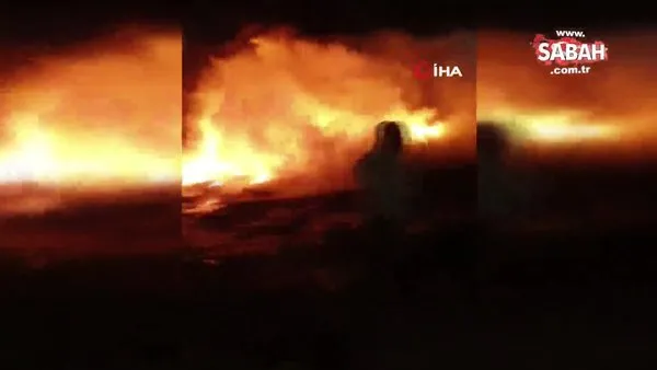 Mardin OSB’de çıkan yangın TOMA ve itfaiye ekiplerince söndürüldü | Video