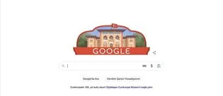 Google’dan cumhuriyetimizin 100. yılına özel doodle