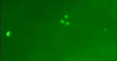 ABD Michigan’da üçgen şeklindeki UFO gece görüş kamerası ile böyle görüntülendi | Video
