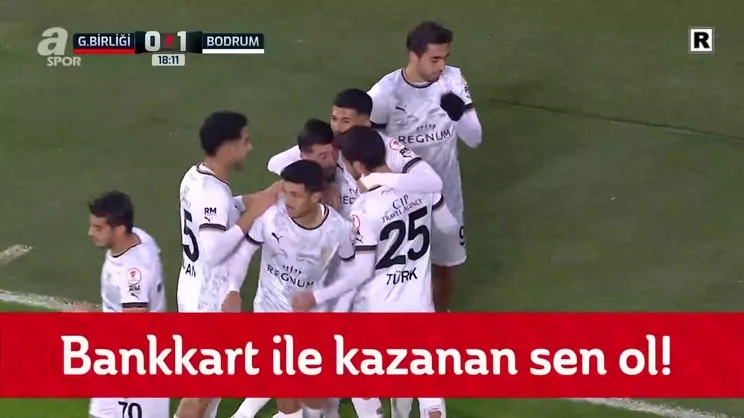 GOL | Gençlerbirliği 0-1 Sipay Bodrum FK