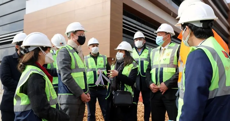 AB Büyükelçisinden Kilis’teki devlet hastanesi inşaatına ziyaret