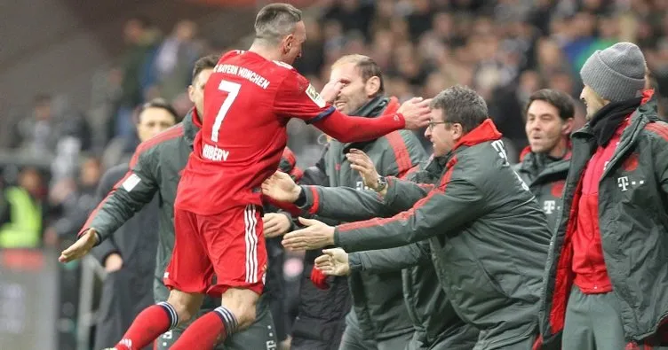 Ribery attı, Bayern Münih ilk yarıyı 2. sırada tamamladı