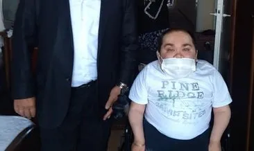 İhtiyaç sahibi engelliye akülü sandalye bağışı yapıldı
