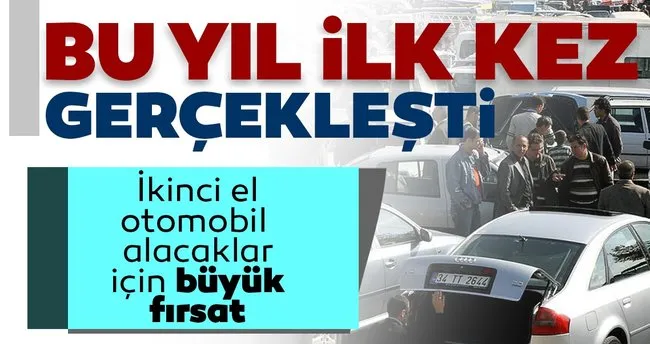 Son Dakika Haberi Ikinci El Otomobil Fiyatlariyla Ilgili Yeni Haber Bu Yil Ilk Kez Gerceklesti Son Dakika Haberler