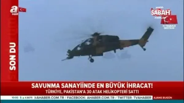 Türkiye ile Pakistan arasında dev anlaşma... 30 adet T129 ATAK helikopterinin satışına yönelik imzalar atıldı!