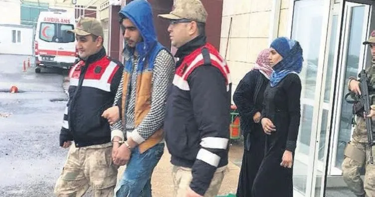 Suriye sınırında 4 terörist yakalandı