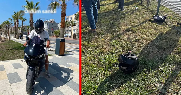 Antalya’da yürek yakan olay! Kazayı gören baba yardıma geldi: Hayatının şokunu yaşadı! Kaskı çıkarınca…