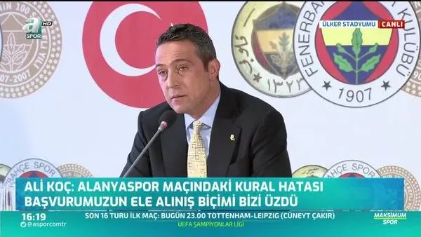 ali koc lehimize de hatalar yapildi