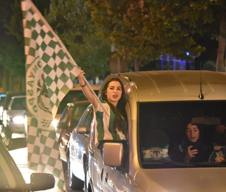 Konya’da coşkulu Süper Kupa sevinci
