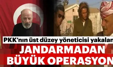 PKK’nın üst düzey yöneticisi yakalandı!