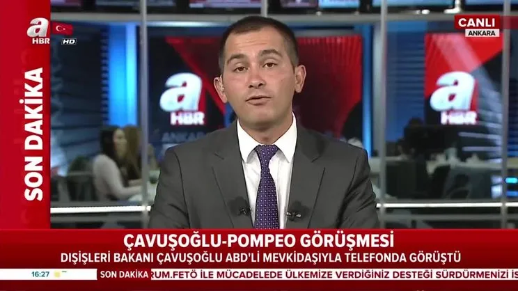 Çavuşoğlu - Pompeo görüşmesi