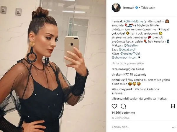 Ünlülerin Instagram paylaşımları (24.01.2018)