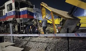 Tren elektrik hattı döşeyen işçilere çarptı: 1 ölü 2 yaralı #hatay