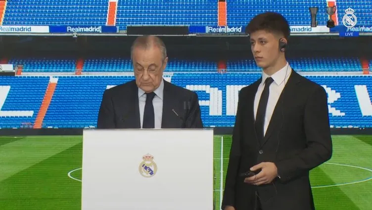 Son dakika transfer haberi: Ve beklenen an! Arda Güler, Real Madrid’e imzayı attı...
