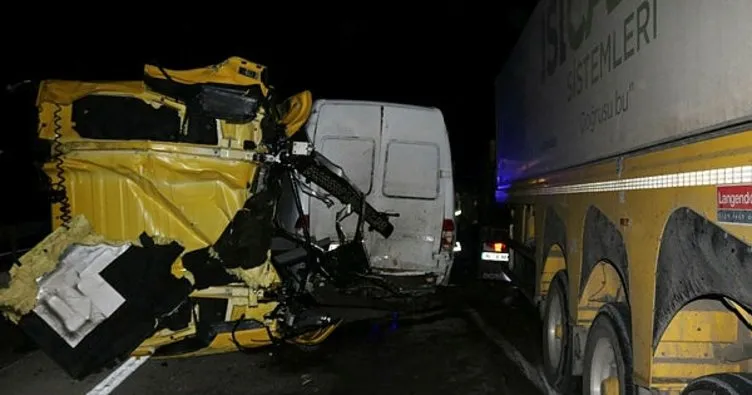 Sakarya’da zincirleme trafik kazası: 7 yaralı