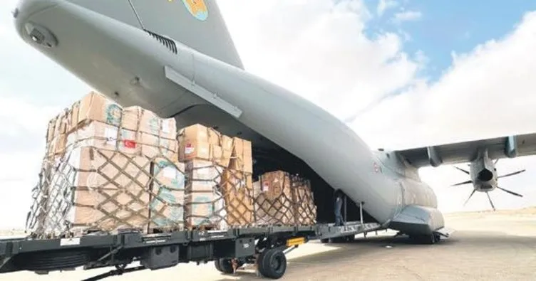 Türkiye, Gazze’ye 213 ton yardım gönderdi