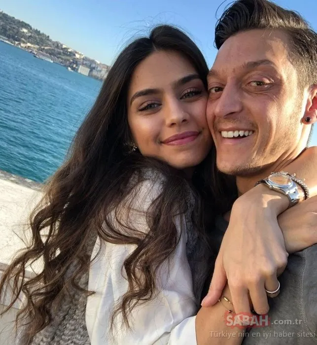 Amine Gülşe, Mesut Özil’le evlilik yıl dönümünü kutladı: Diğer yarım…