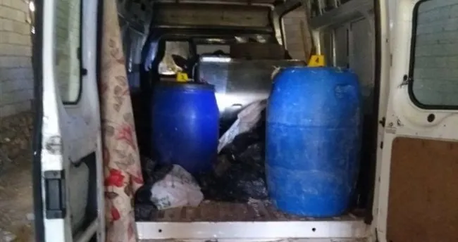 Mardin’de 3 ton bomba yüklü minibüs ele geçirildi