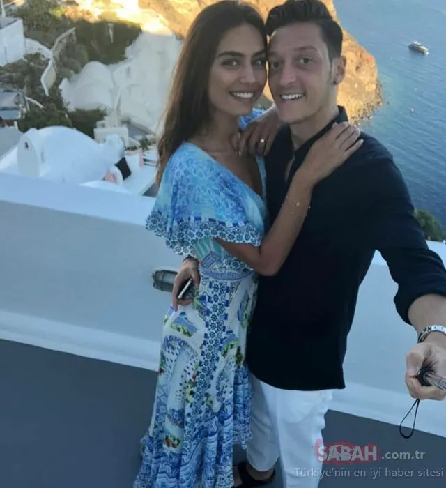 Mesut Özil ve eşi Amine Gülşe kural bozmadı!