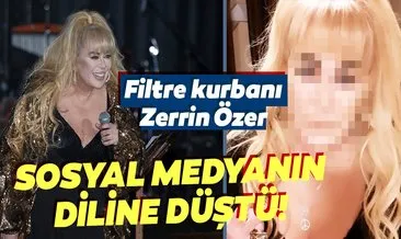 Zerrin Özer paylaşımı ile sosyal medyanın diline düştü! Zerrin Özer filtre ile bambaşka biri oldu...