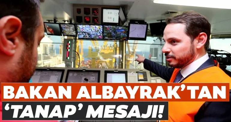 Son dakika haberi | Hazine ve Maliye Bakanı Berat Albayrak’tan ’TANAP’ mesajı