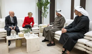 İtalya Başbakanı Meloni Abu Dabi’de: BAE Devlet Başkanı Al Nahyan ile bir araya geldi