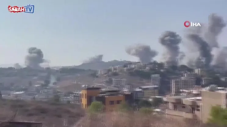 İsrail'den Nebatiye'ye saldırı: Belediye başkanı dahil 5 kişi öldü | Video
