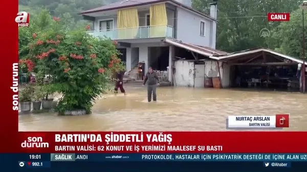 Bartın Valisi Nurtaç Arslan bölgedeki son durumu aktardı | Video