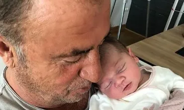 Fatih Terim torunu Naz ile buluştu